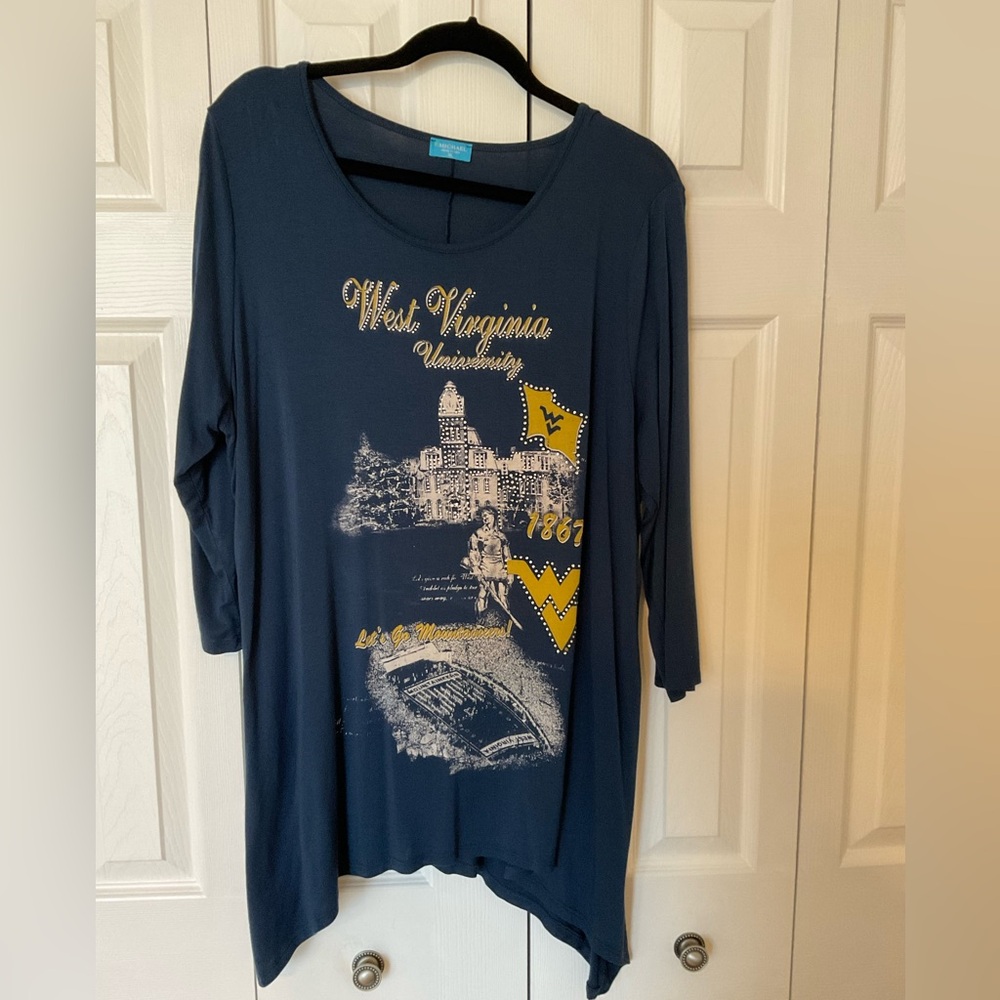 WVU Tunic XL Mountaineers